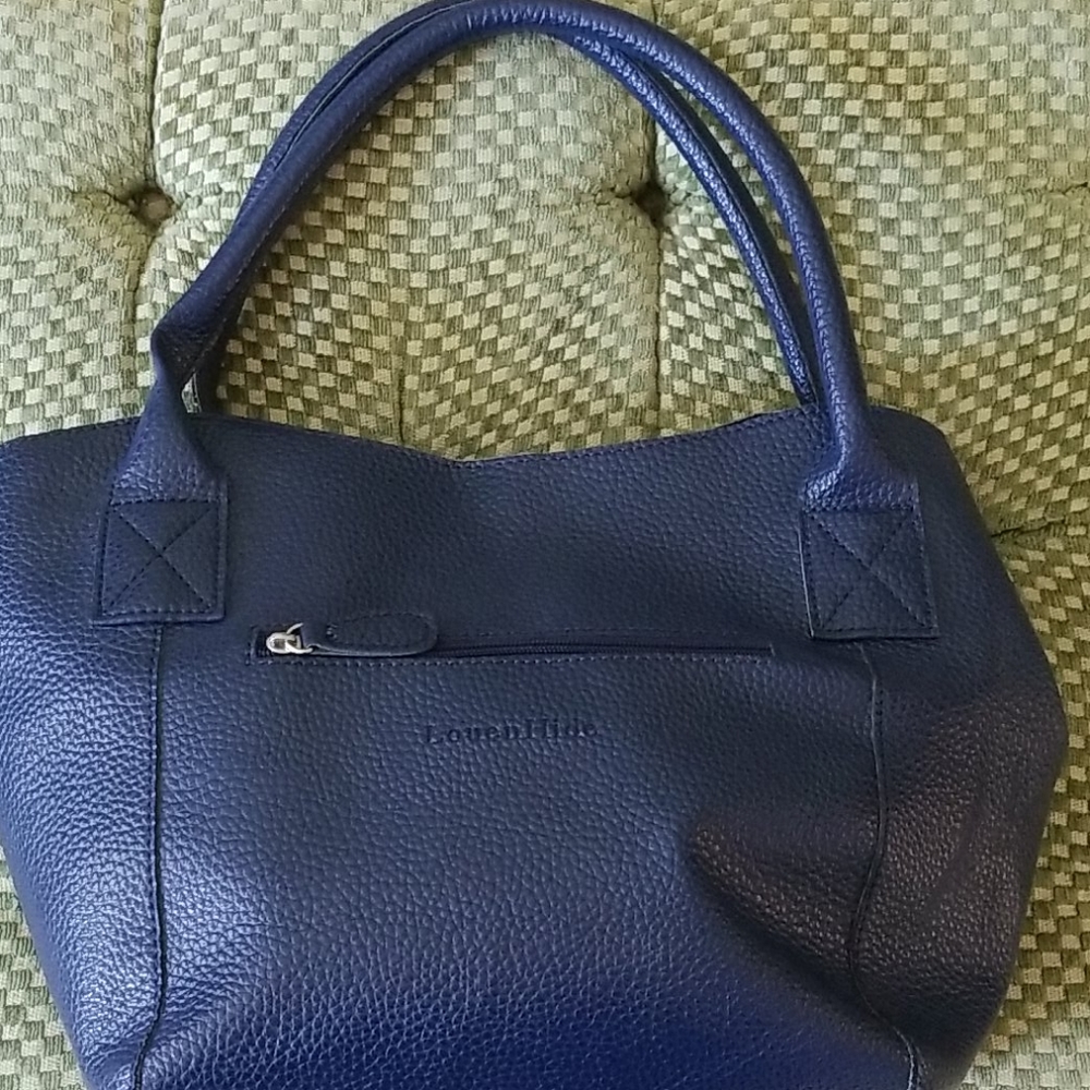 Designer Louen Hide shoulder bag